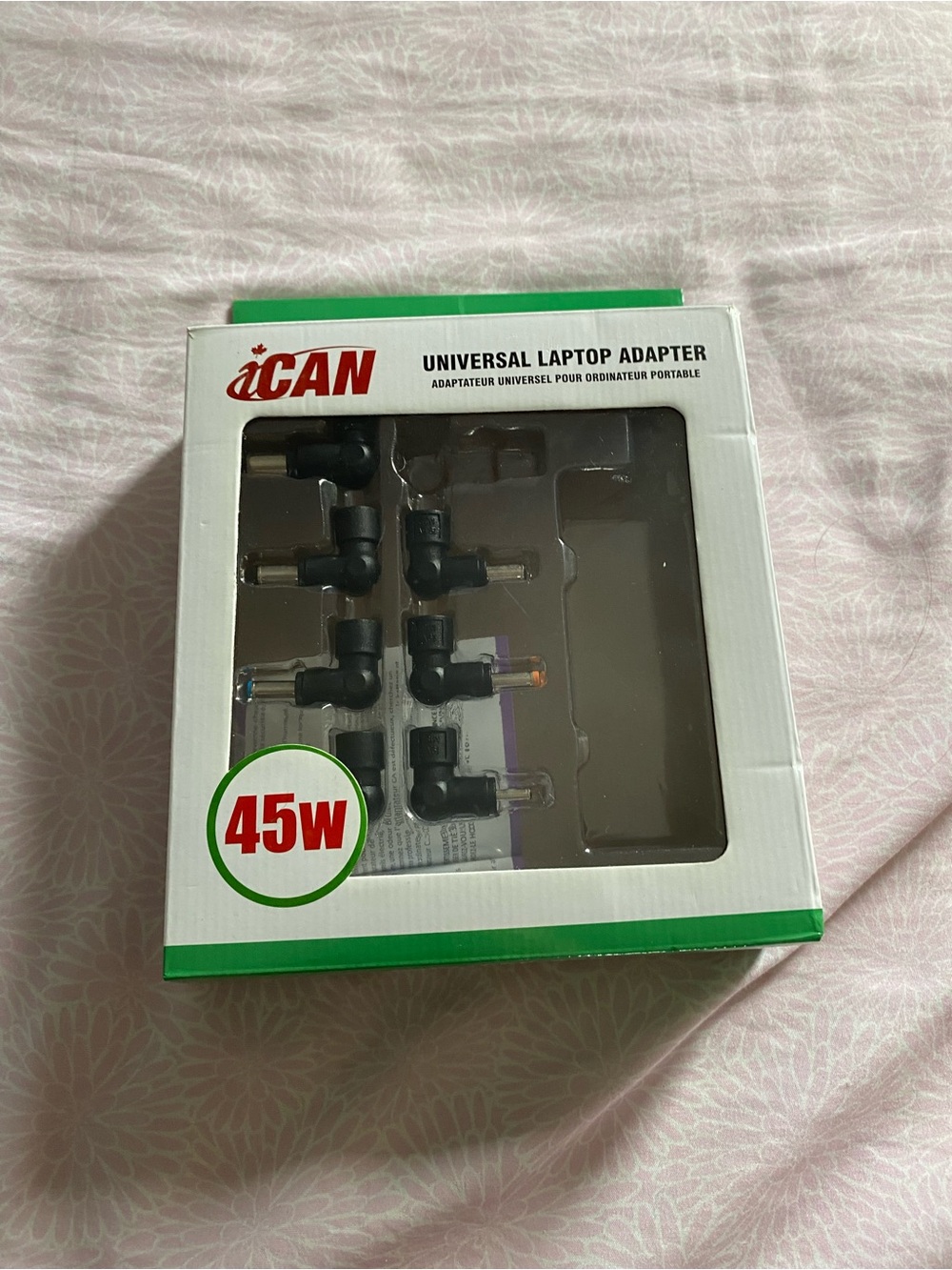 aCAN 45W Universal Laptop Adapter - Black Tip Kit